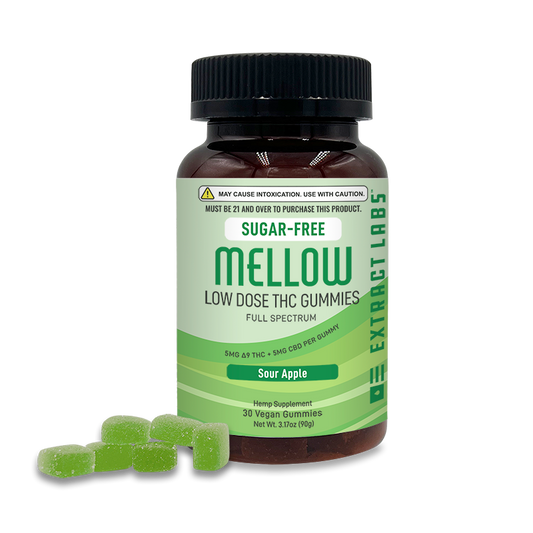 Extract Labs Sugar Free Delta 9 Mellow Gummies