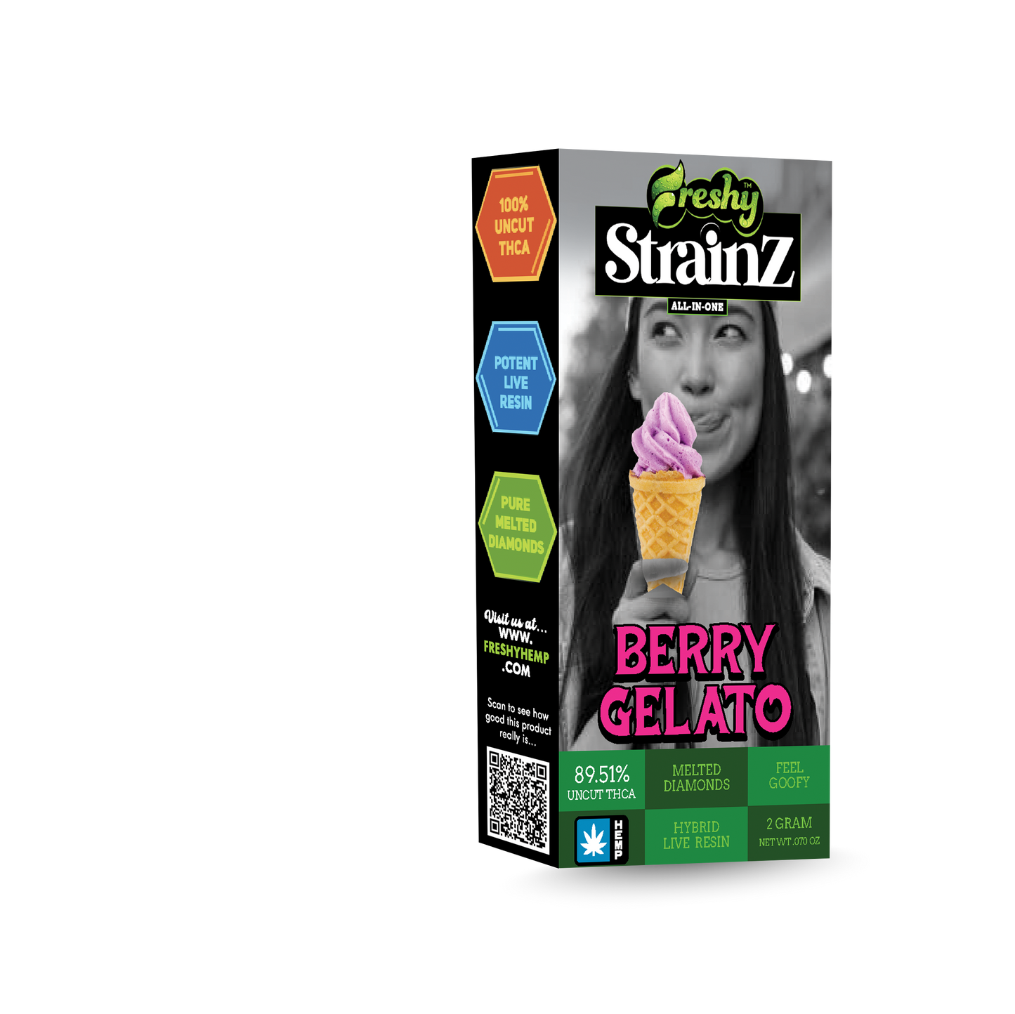 Freshy Strainz 2g Disposable THCa Vape