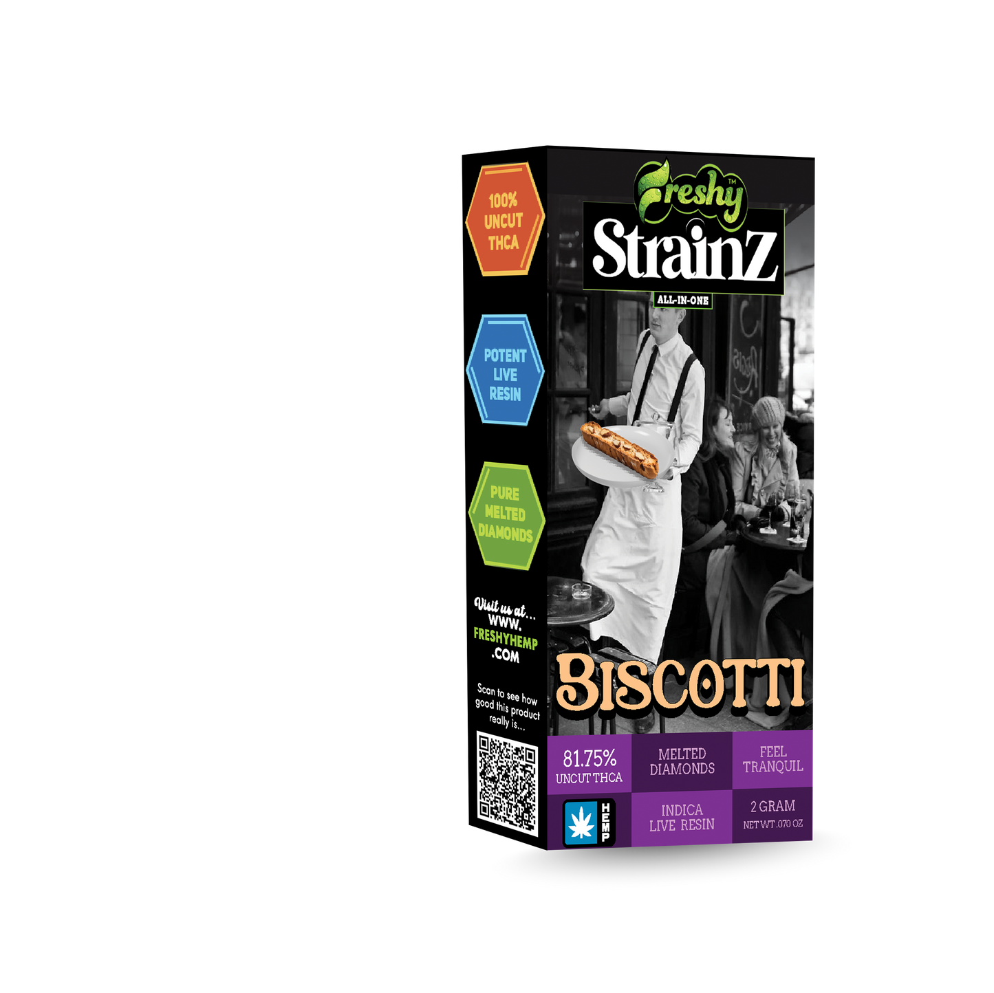 Freshy Strainz 2g Disposable THCa Vape