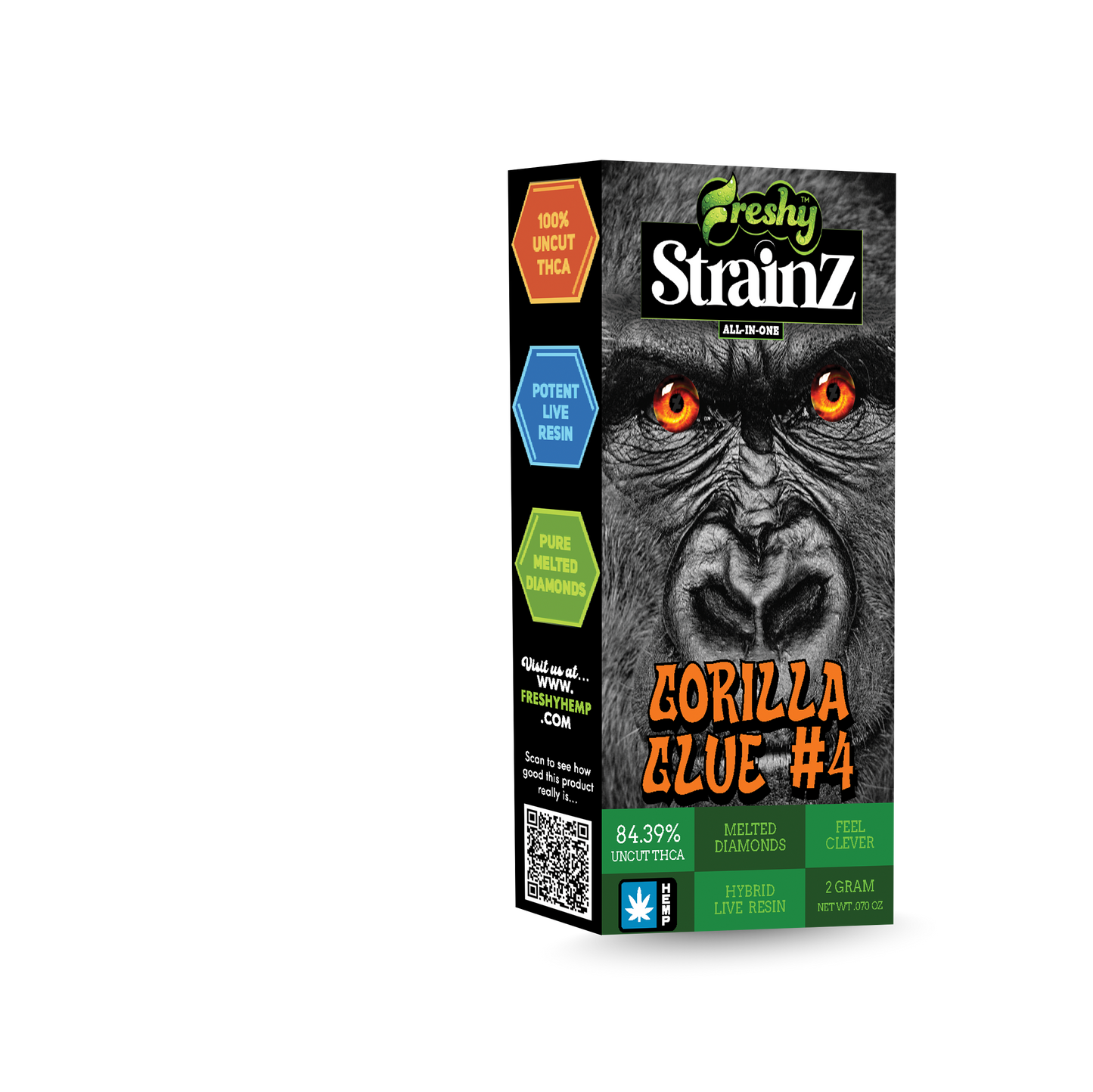 Freshy Strainz 2g Disposable THCa Vape