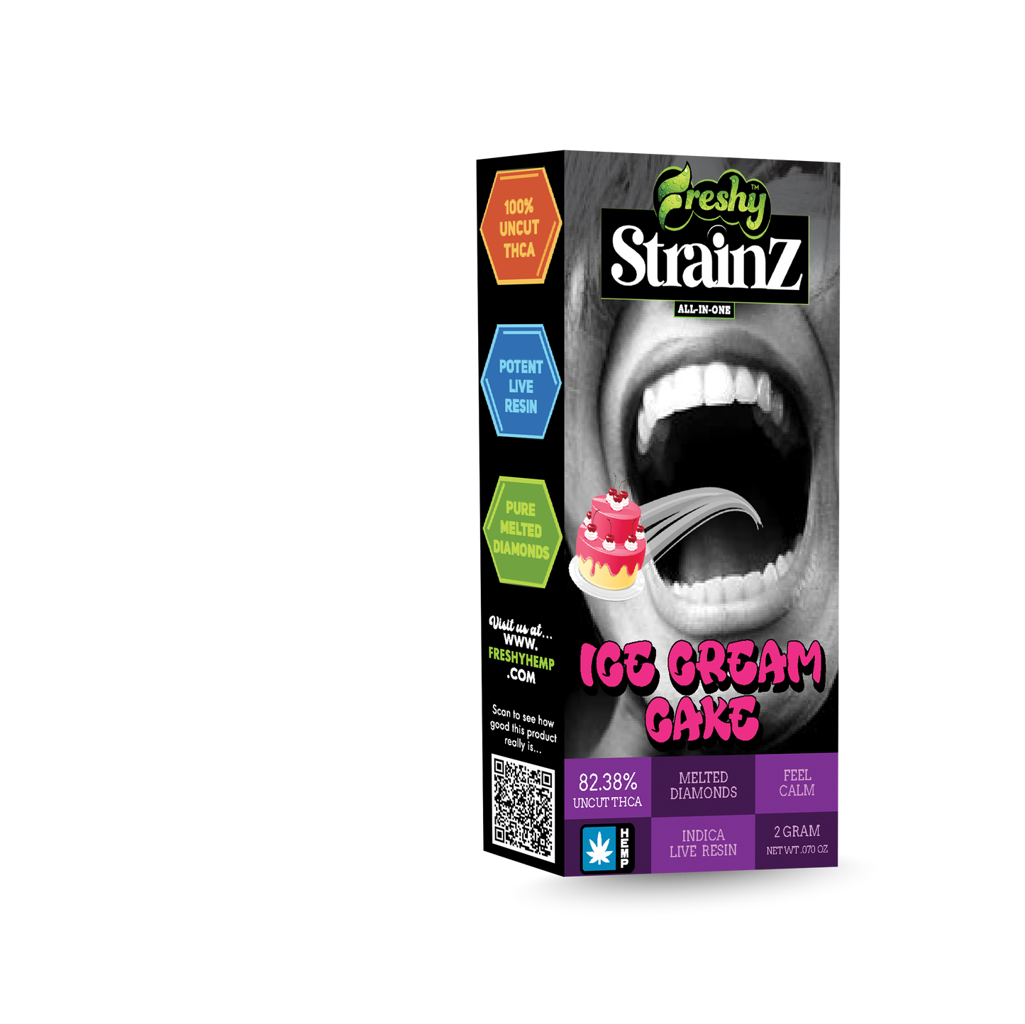 Freshy Strainz 2g Disposable THCa Vape