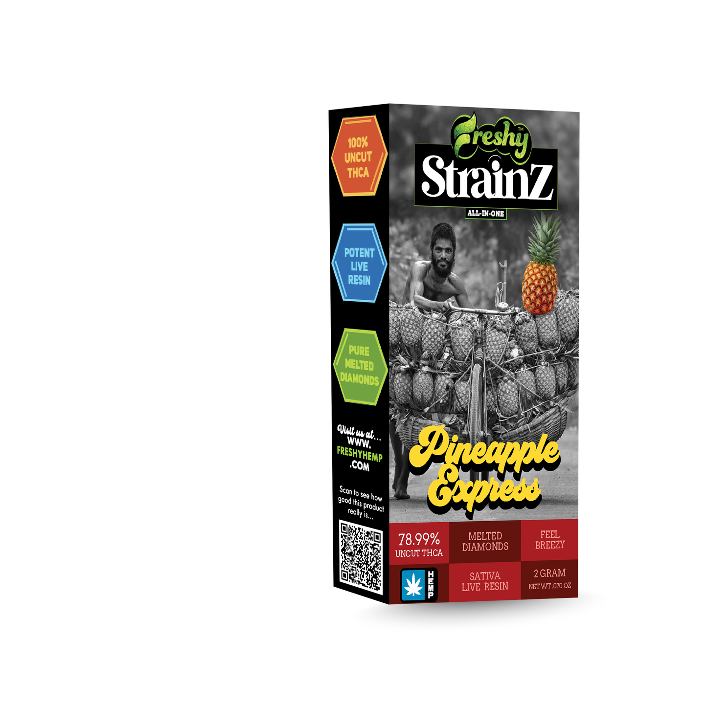 Freshy Strainz 2g Disposable THCa Vape