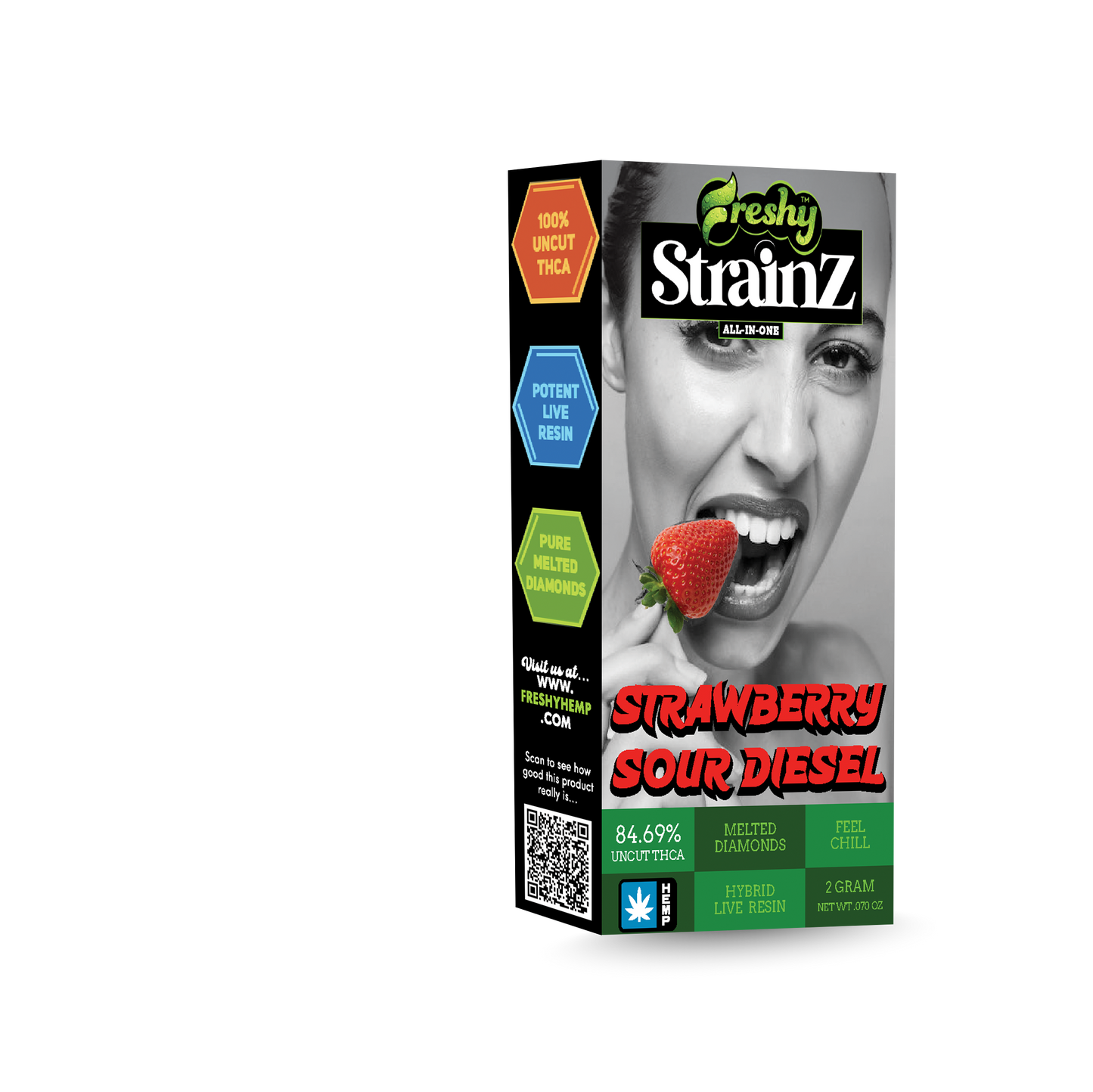 Freshy Strainz 2g Disposable THCa Vape