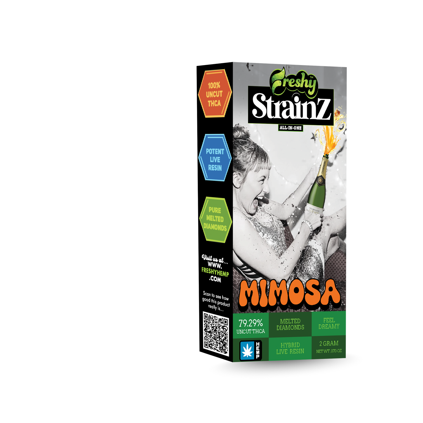 Freshy Strainz 2g Disposable THCa Vape