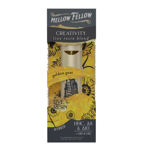 Mellow Fellow Creativity Blend Golden Goat 2mL Disposable