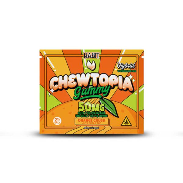Habit Chewtopia 50mg THC Gummy