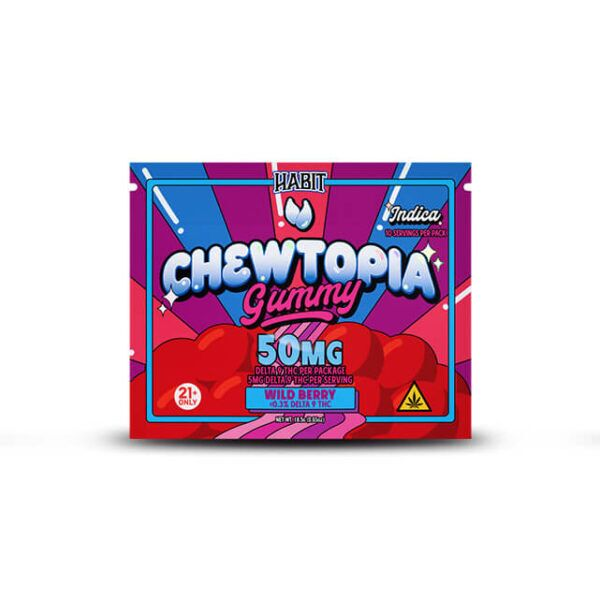 Habit Chewtopia 50mg THC Gummy