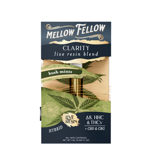 Mellow Fellow Clarity Blend Kush Mints 1mL Cartridge