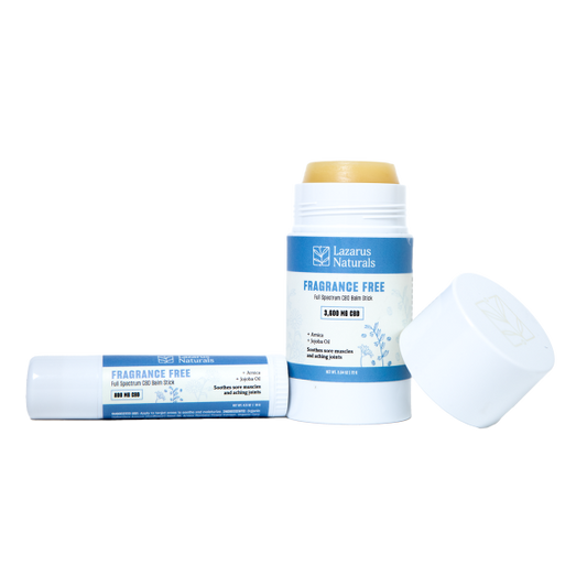 Lazarus Naturals Fragrance Free CBD Balm Stick