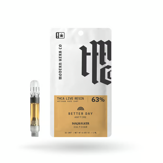 Modern Herb Co. Live Resin THCa Cartridges