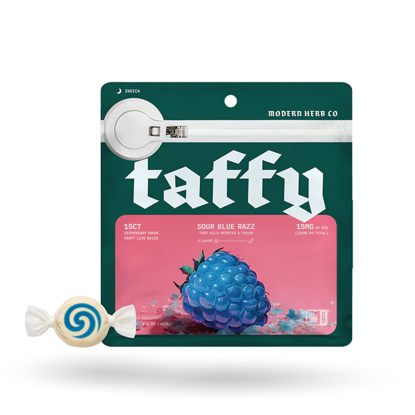 Modern Herb Co Delta 9 Indica Taffy