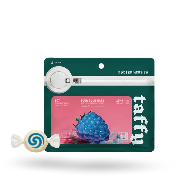 Modern Herb Co Delta 9 Indica Taffy