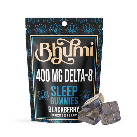 Bhumi Delta 8 THC Blackberry Gummies