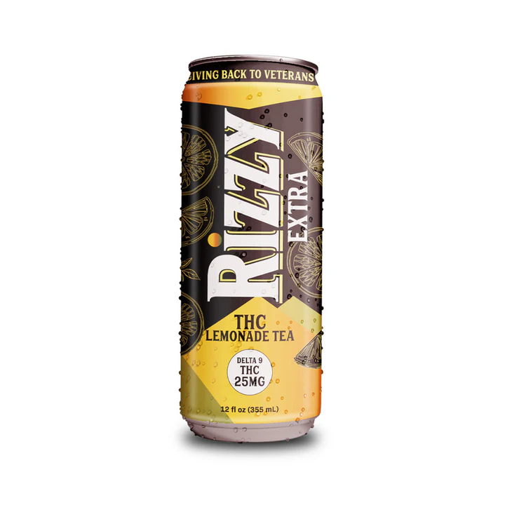 Rizzy Extra THC Lemonade Tea 25mg