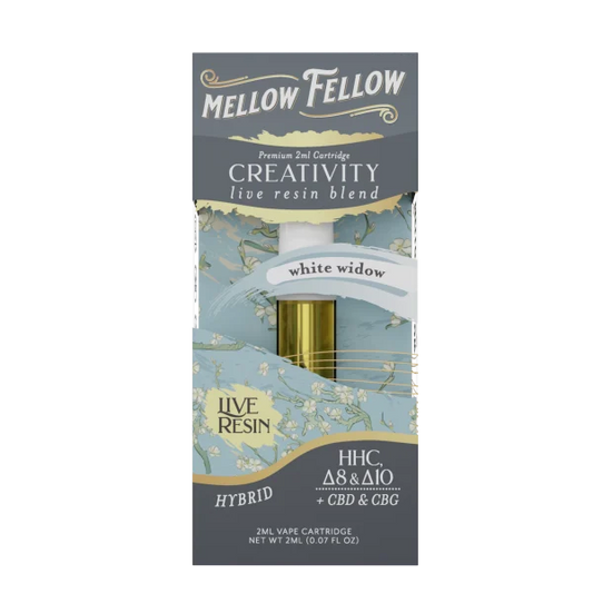 Mellow Fellow Creativity Blend White Widow 2mL Cartridge