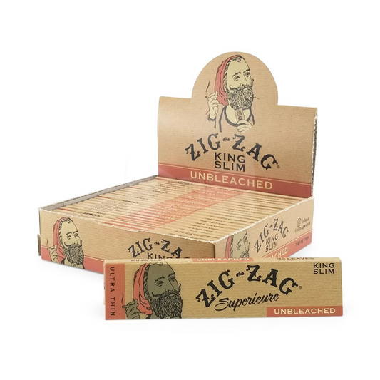 Zig-Zag Unbleached King Size Papers