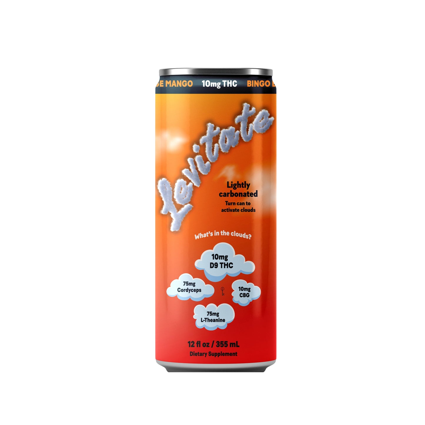 Levitate CBG + Delta 9 THC Blood Orange Seltzer
